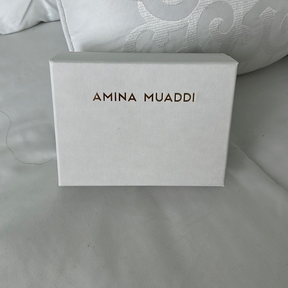 Amina Muaddi Other - Amina Muaddi Empty Padded Jewelry Box